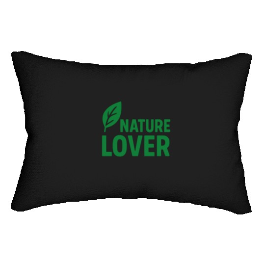 Eco-Friendly Leaf Nature Lover Lumbar Pillows