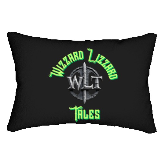 Wizard Emblem with Sword and Magic Circle Lumbar Pillows