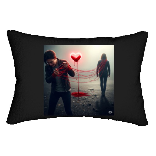 The Bleeding Heart Lumbar Pillows