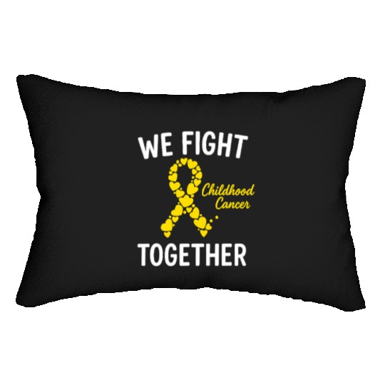 Childhood Cancer Awareness Lumbar Pillows