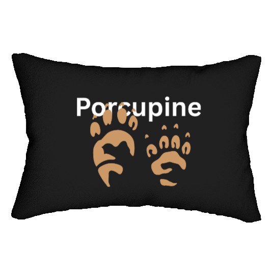 Paraguine Paw Prints Animal Design Lumbar Pillows