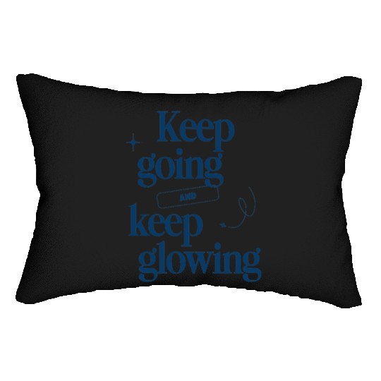Inspirational Motivation Typography Design Lumbar Pillows