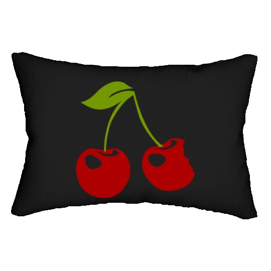 Cherry Vibes – Bold & Sweet Style Lumbar Pillows