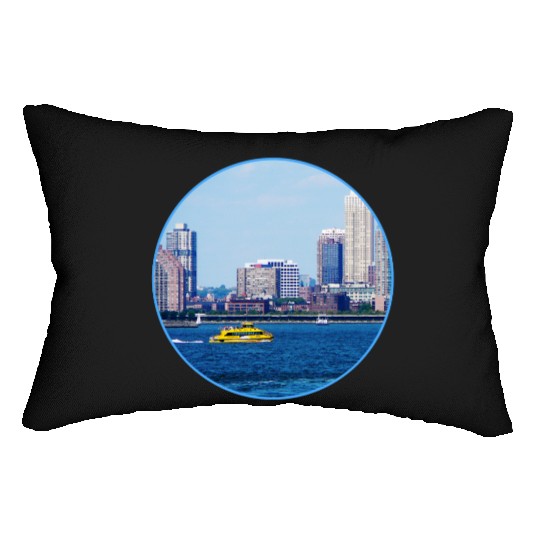 New York Water Taxi Lumbar Pillows