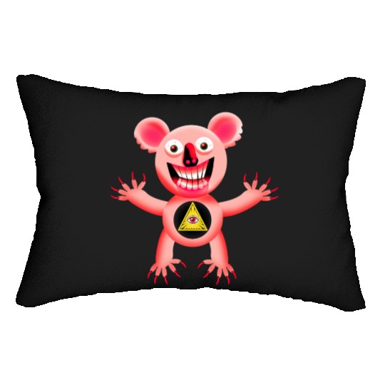 Masey the Wicked Koala Lumbar Pillows