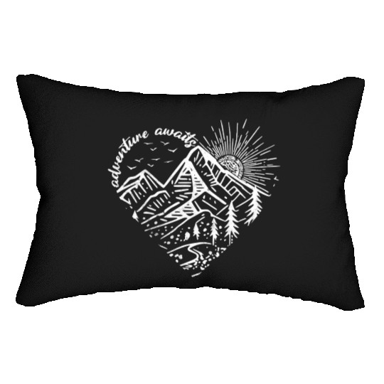 Sunrise Mountain Adventure Design Lumbar Pillows