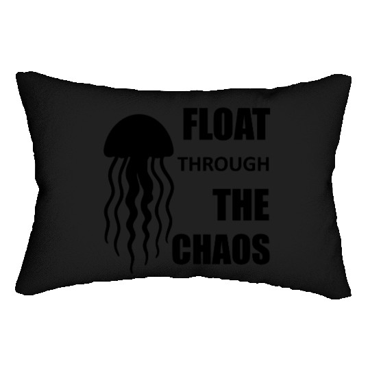 Float Through the Chaos – Jellyfish Calm Design Lumbar Pillows