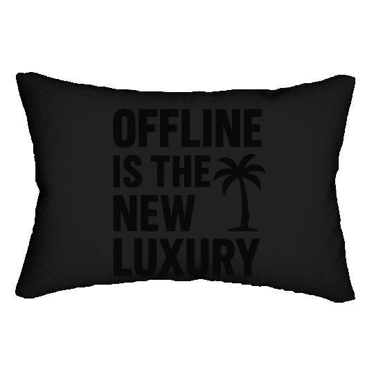Beach Paradise Nightlife Lumbar Pillows