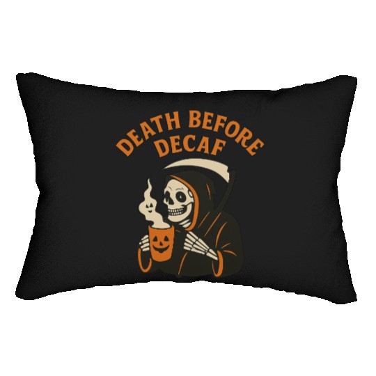 Funeral Halloween Tribute Lumbar Pillows