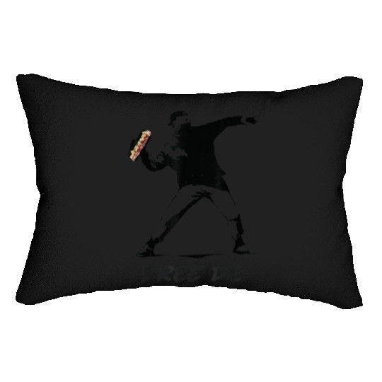 Free DC Sandwich Guy Banksy Style Street Art Lumbar Pillows