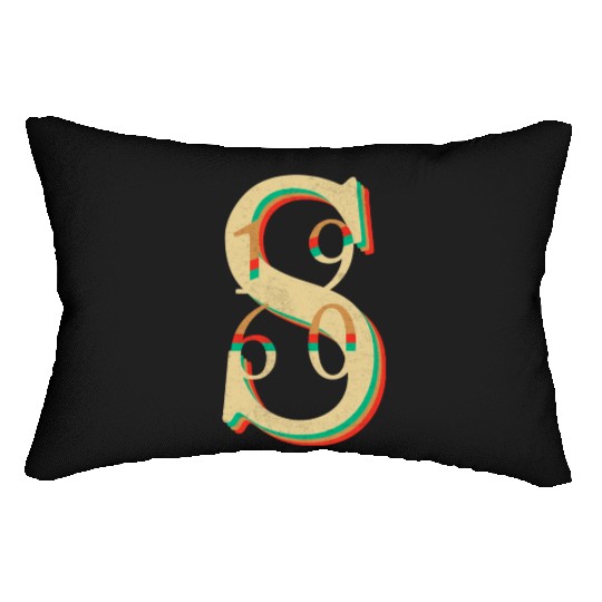 Unique Vintage '1960s' Design Lumbar Pillows