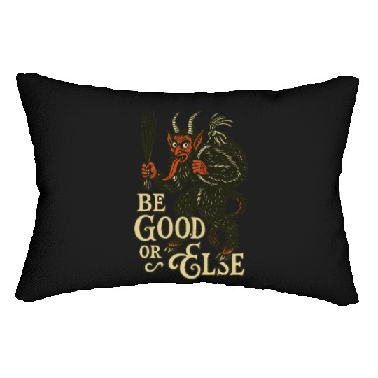 Krampus Lumbar Pillows