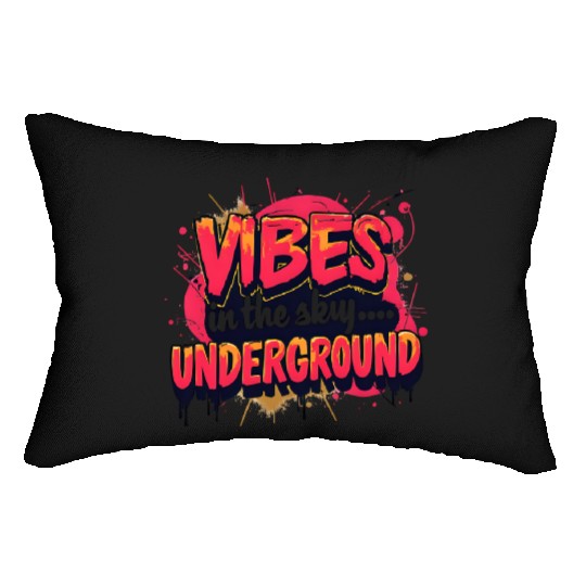 Vivid Underground Vibe Lumbar Pillows