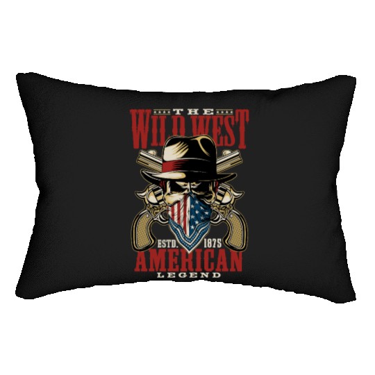 Wild West American Legend Lumbar Pillows