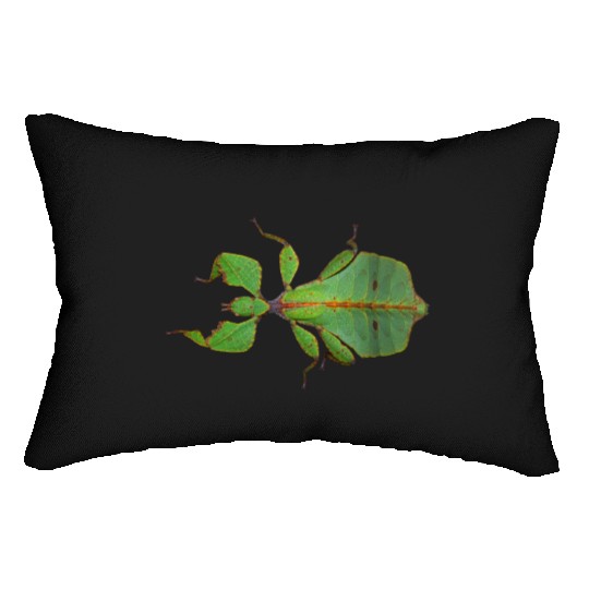 Real Leaf Insect Lumbar Pillows