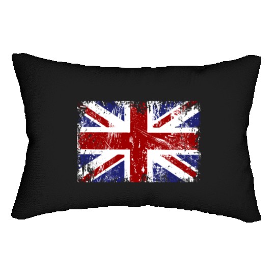 British Flag Union Jack Lumbar Pillows
