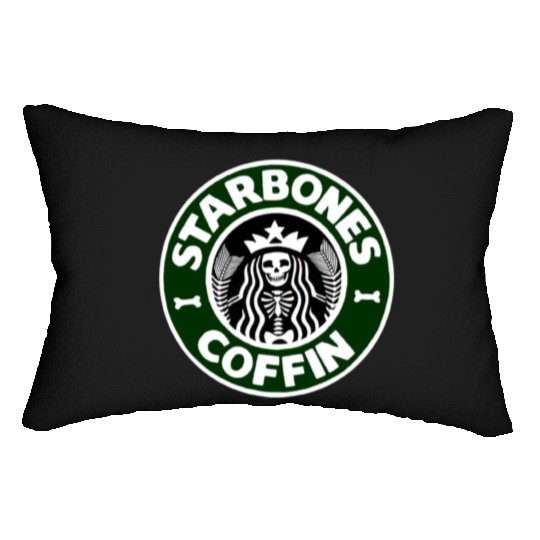 Starbones Coffin Lumbar Pillows