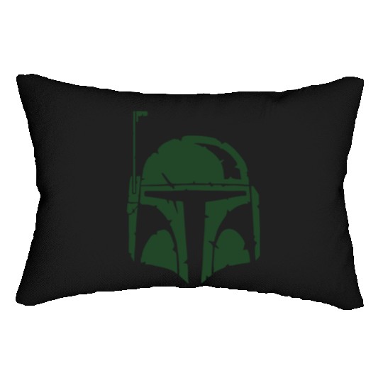 Boba Fett Helmet Worn Lumbar Pillows