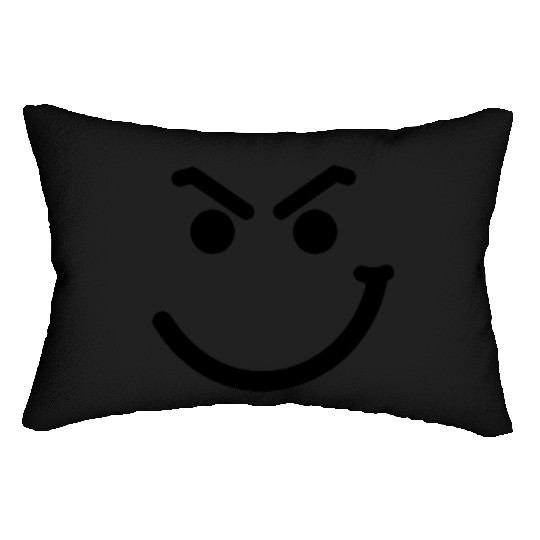Smiley Face Lumbar Pillows