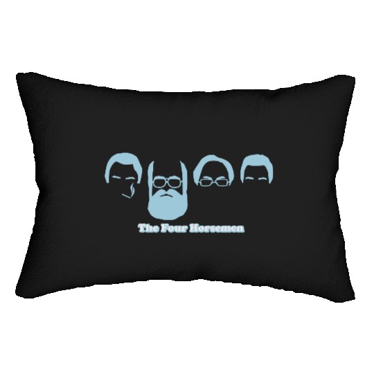 The Four Horsemen Lumbar Pillows Lumbar Pillows light blue
