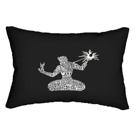 Detroit Spirit Roads Avenues Design Lumbar Pillows
