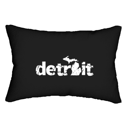 DETROIT MICHIGAN Lumbar Pillows