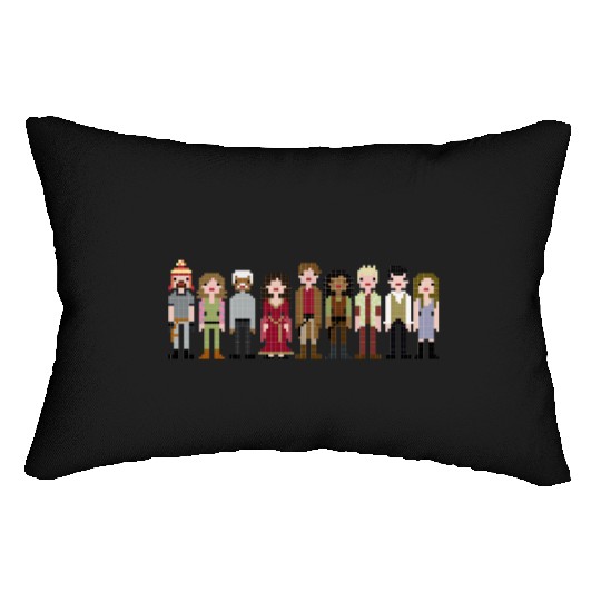 Firefly Cast Cross Stitch Lumbar Pillows