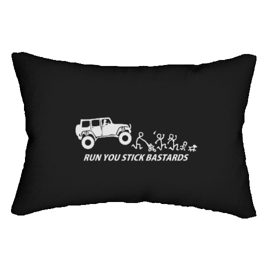 Jeep...Run Lumbar Pillows