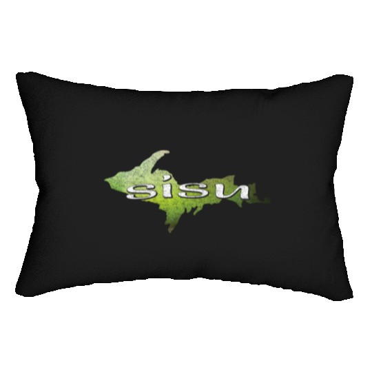 U.P. SISU Upper Peninsula Michigan Finland Finnish Lumbar Pillows