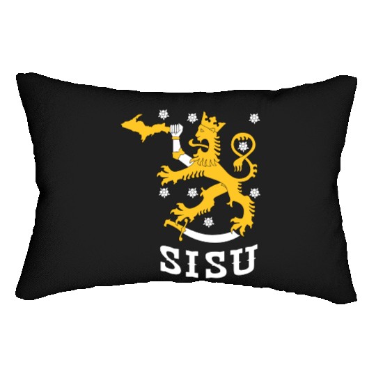 Sisu U.P. Upper Peninsula Yooper Lumbar Pillows Lumbar Pillows Lumbar Pillows