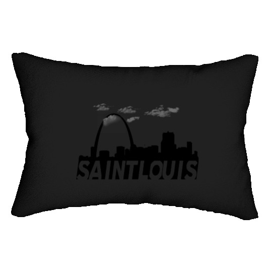 Saint St Louis Missouri Skyline Lumbar Pillows