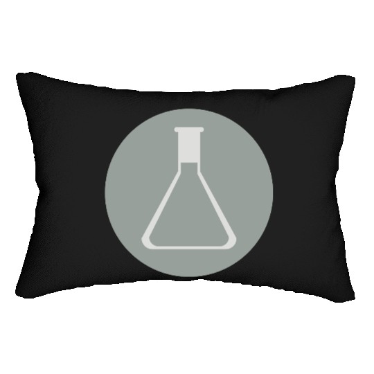Chemistry Beaker Lumbar Pillows