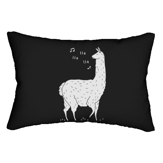 SONG OF THE LLAMA Lumbar Pillows