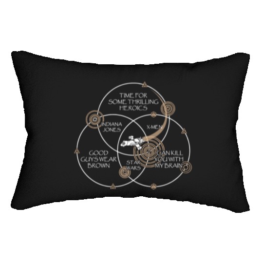 Firefly - Indiana Jones, X - men, Star wars Lumbar Pillows