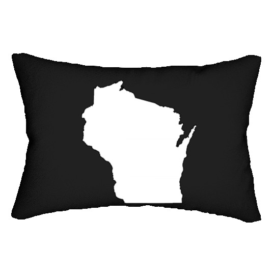 Coloring Book Wisconsin Lumbar Pillows