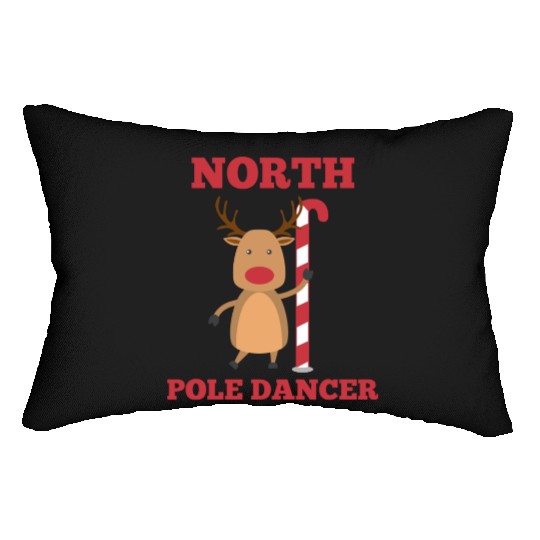North Pole Dancer Lumbar Pillows