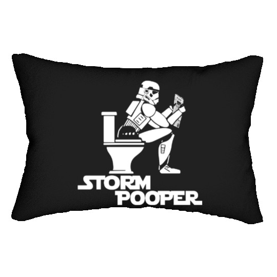 Storm Trooper Pooper Lumbar Pillows