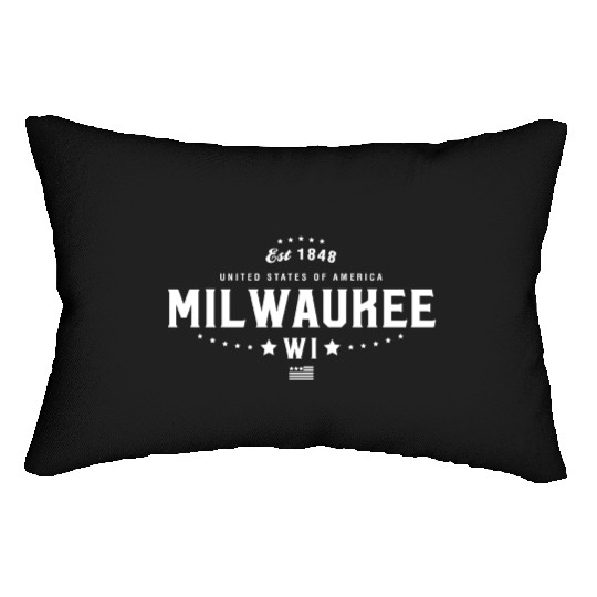 Milwaukee WI Wisconsin Lumbar Pillows