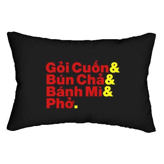 Vietnamese / Vietnam Street Food Lumbar Pillows