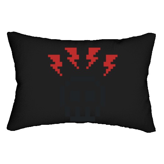 Bobba angry sculls Lumbar Pillows