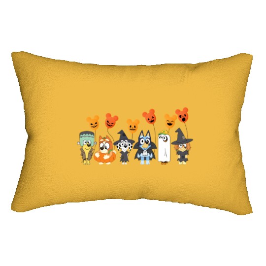 Disney Movie Halloween Horror BlueyFamily Baloon Mickey Lumbar Pillows