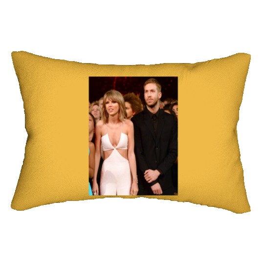 Discover Calvin Harris And Taylor Lumbar Pillows