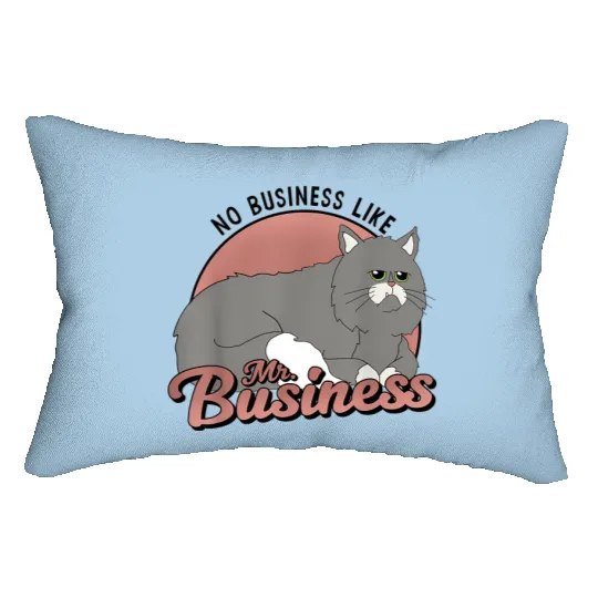Bobs Burgers No Business Like Mr Business Lumbar Pillows