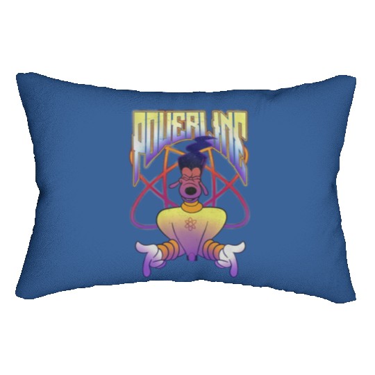 Disney A Goofy Movie Powerline Logo Portrait Lumbar Pillows