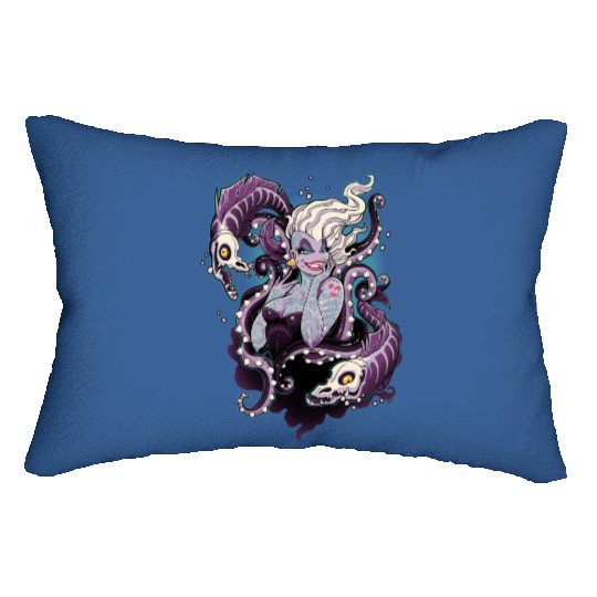 Disney Ursula Haters Gonna Hate Disney Comfort Colors Lumbar Pillows
