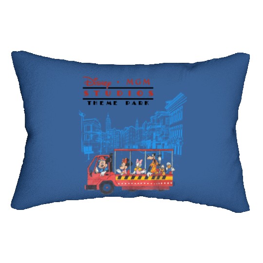 Retro Disney MGM Studios Vintage | Unisex Softstyle Lumbar Pillows