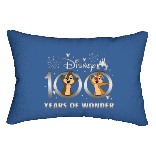 Chip And Dale Lumbar Pillows,Disney 100 Years of Wonder Lumbar Pillows,Disney Vacation Lumbar Pillows