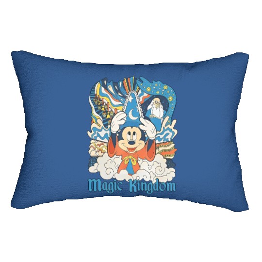 Disney Fantasia Sorcerer Mickey Mouse Lumbar Pillows, Magic Wizard Lumbar Pillows
