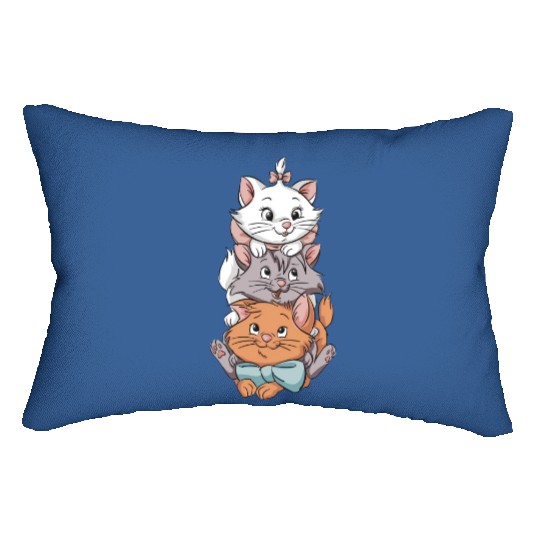 The Aristocats Lumbar Pillows, Marie Aristocats Lumbar Pillows, Disneyland Lumbar Pillows, Berlioz Toulouse Lumbar Pillows