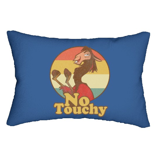 Disney Retro Emperor's New Groove Kuzco Llama No Touchy Lumbar Pillows